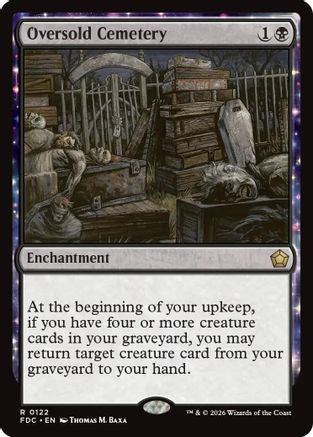 Oversold Cemetery (FDC-122) - Commander: Foundations
