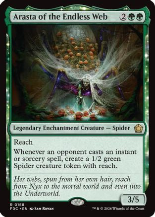 Arasta of the Endless Web (FDC-188) - Commander: Foundations