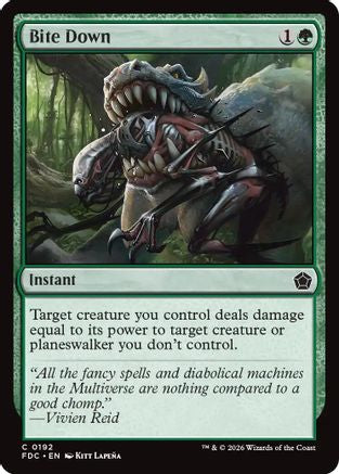 Bite Down (FDC-192) - Commander: Foundations