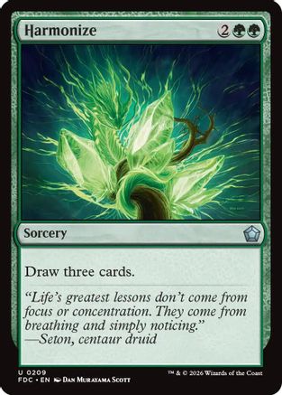 Harmonize (FDC-209) - Commander: Foundations