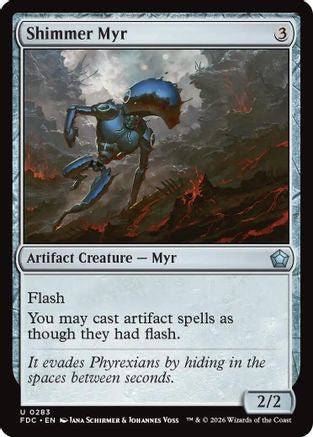 Shimmer Myr (FDC-283) - Commander: Foundations