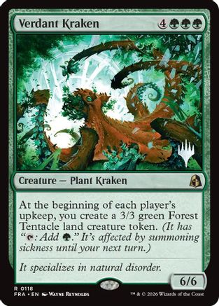 Verdant Kraken (PPFRA-118) - Promo Pack: Reality Fracture