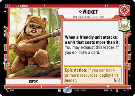 Wicket - Few Greater Battles to Fight (14/272) - Homeworlds