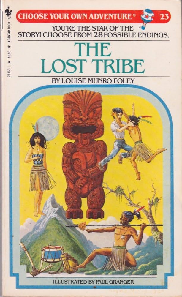 Choose Your Own Adventure Book: The Lost Tribe
