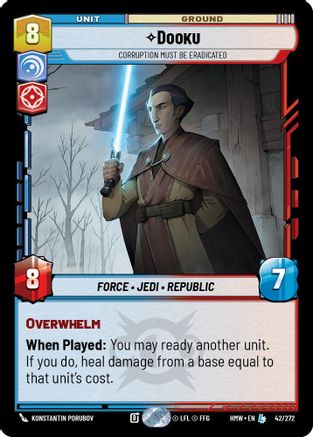 Dooku - Corruption Must Be Eradicated (42/272) - Homeworlds