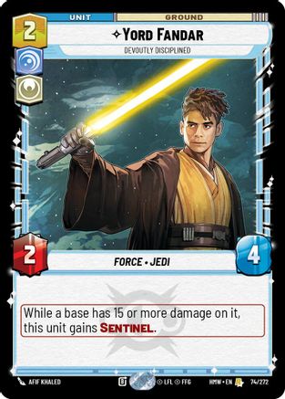 Yord Fandar - Devoutly Disciplined (74/272) - Homeworlds