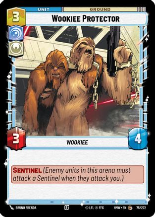 Wookiee Protector (75/272) - Homeworlds