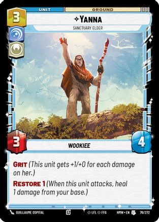 Yanna - Sanctuary Elder (76/272) - Homeworlds