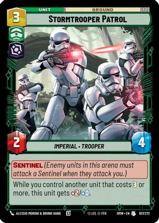 Stormtrooper Patrol (107/272) - Homeworlds