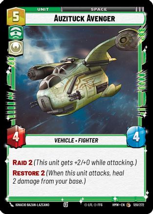 Auzituck Avenger (120/272) - Homeworlds