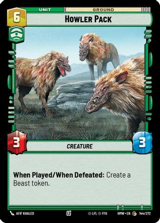 Howler Pack (144/272) - Homeworlds
