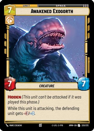 Awakened Exogorth (233/272) - Homeworlds