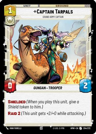 Captain Tarpals - Grand Army Captain (254/272) - Homeworlds