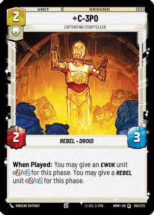 C-3PO - Captivating Storyteller (255/272) - Homeworlds