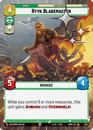 Ryyk Blademaster (Hyperspace Foil) (628) - Homeworlds Foil