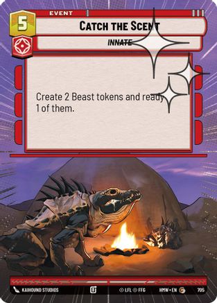 Catch the Scent (Hyperspace Foil) (705) - Homeworlds Foil