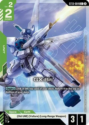 GX-Bit (C+) (ST13-004) - Starter Deck 13 Silent Barrage Holofoil