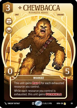 Chewbacca - Resourceful Wookiee (Prestige) (811) - Homeworlds