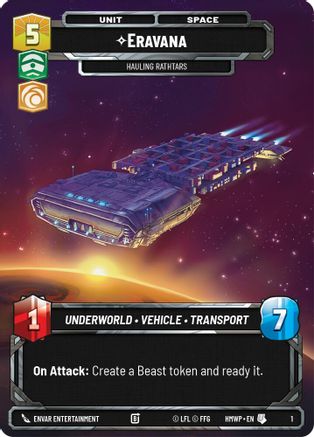 Eravana - Hauling Rathtars (1) - Homeworlds Weekly Play Promos