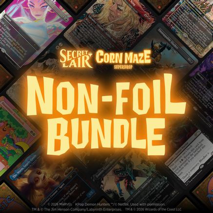 Secret Lair: Corn Maze Superdrop: Pumpkin Spiced Non-Foil Bundle