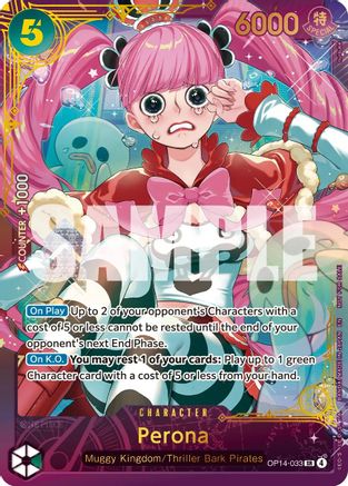 Perona (Large Scale Extra Grand Battle 2026) (OP14-033) - One Piece Promotion Cards Foil
