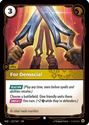 For Demacia! (117/167) - Radiance