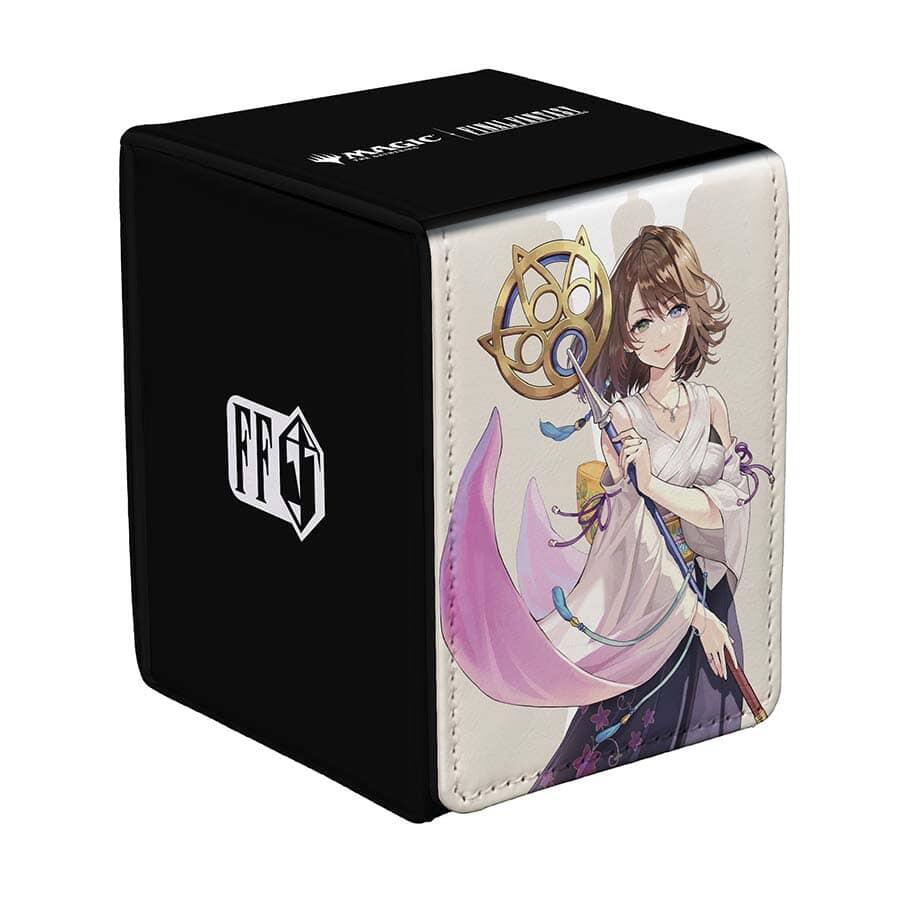 FINAL FANTASY - Alcove Flip Deck Box for Magic: The Gathering - Yuna Grand Summoner - Ultra Pro Deck Boxes