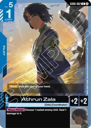 Athrun Zala (GD06-082) - Stardust Trails