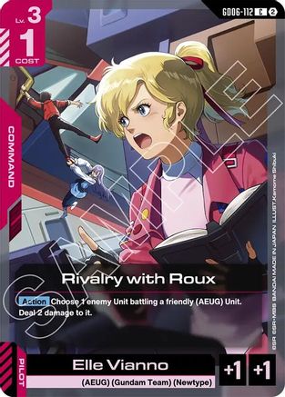 Rivalry with Roux (GD06-112) - Stardust Trails
