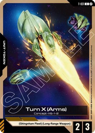 Turn X (Arms) (T-031) Token (T-031) - Stardust Trails