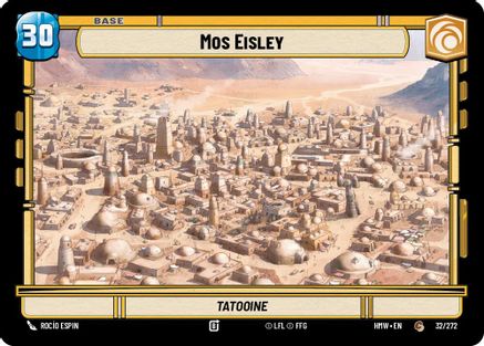 Mos Eisley // Shield (32/272 // T01/05) - Homeworlds