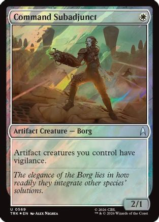 Command Subadjunct (Surge Foil) (TRK-569) - Star Trek Foil