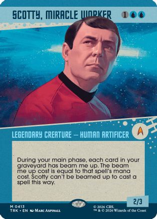 Scotty, Miracle Worker (Showcase) (TRK-413) - Star Trek