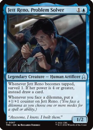Jett Reno, Problem Solver (TRK-067) - Star Trek
