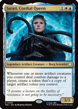 Jurati, Cordial Queen (Surge Foil) (TRC-095) - Commander: Star Trek Foil