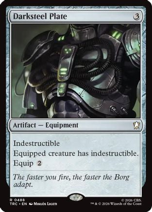 Darksteel Plate (TRC-488) - Commander: Star Trek