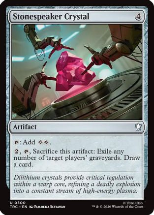Stonespeaker Crystal (TRC-500) - Commander: Star Trek