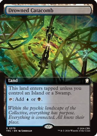 Drowned Catacomb (Extended Art) (TRC-376) - Commander: Star Trek