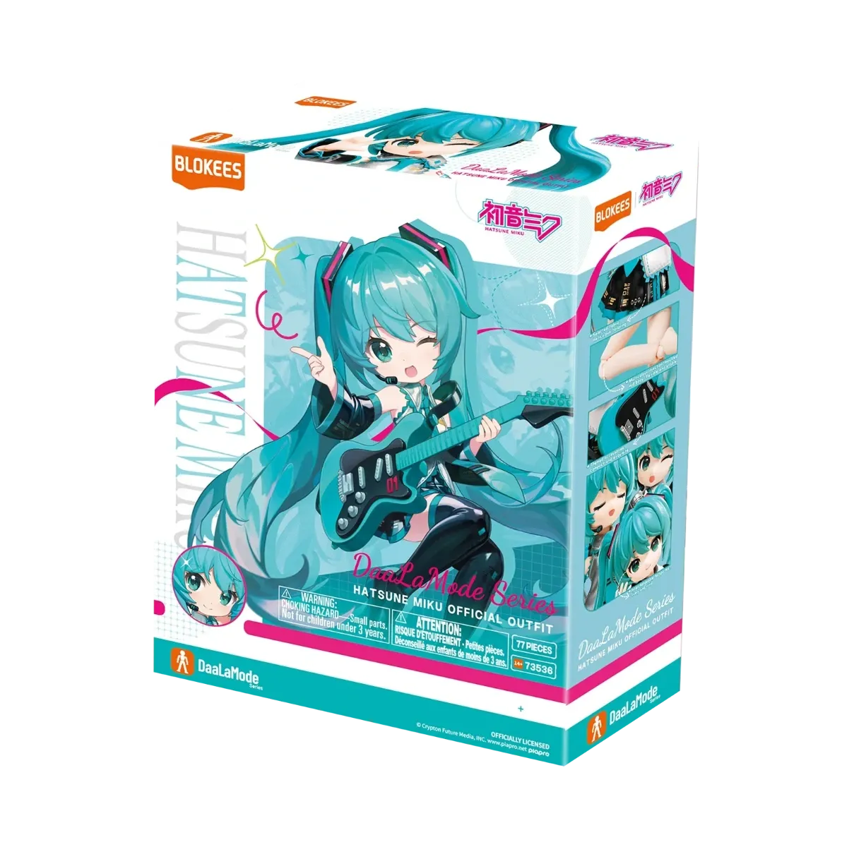 Blokees: Hatsune Miku DaaLaMode Series - Hatsune Miku Official Outfit