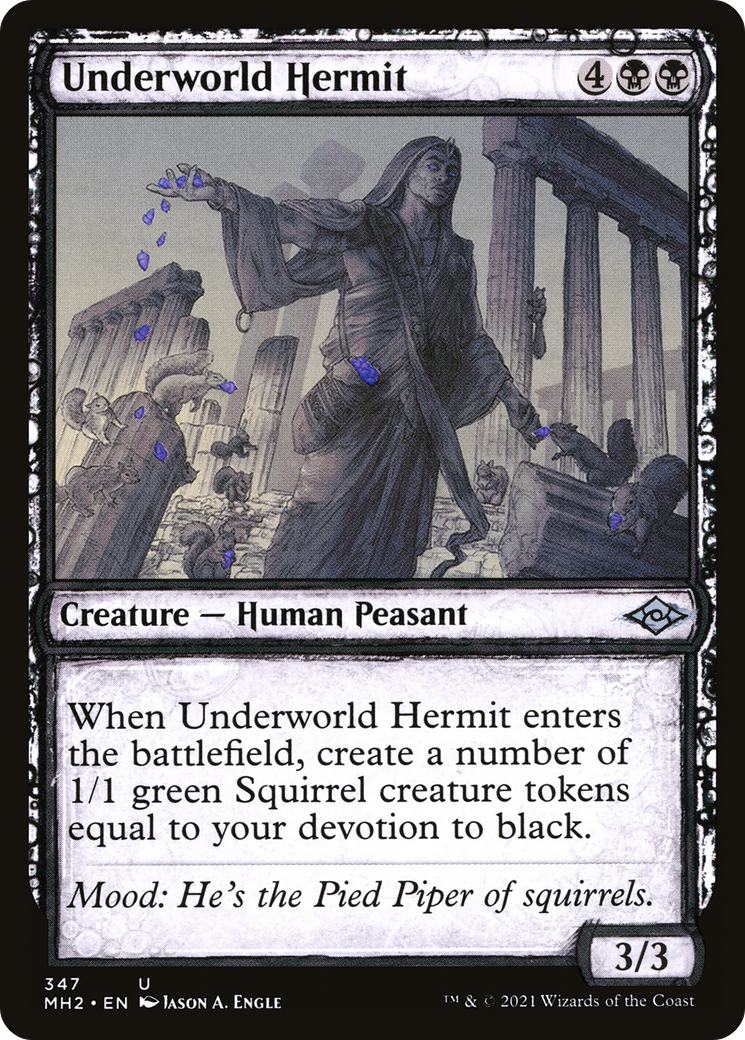 Underworld Hermit (Sketch) [Modern Horizons 2]