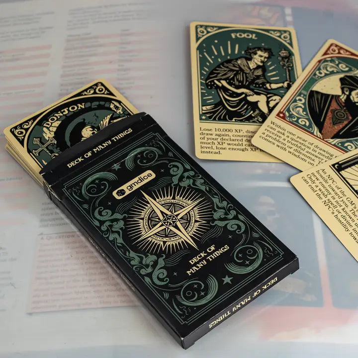 Game Master Dice: D&D Deck of Many Things - The Physical Manifestation Deck