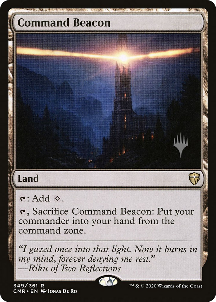 Command Beacon (Promo Pack) [Commander Legends Promos]