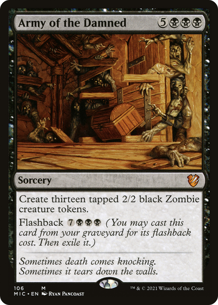 Army of the Damned [Innistrad: Midnight Hunt Commander]