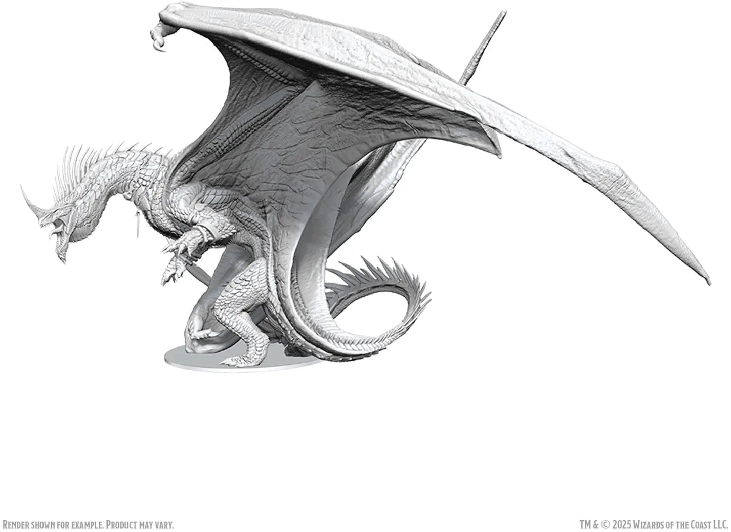 Wizkids Icons of the Realms: Anthradusk, Ancient Blue Dragon