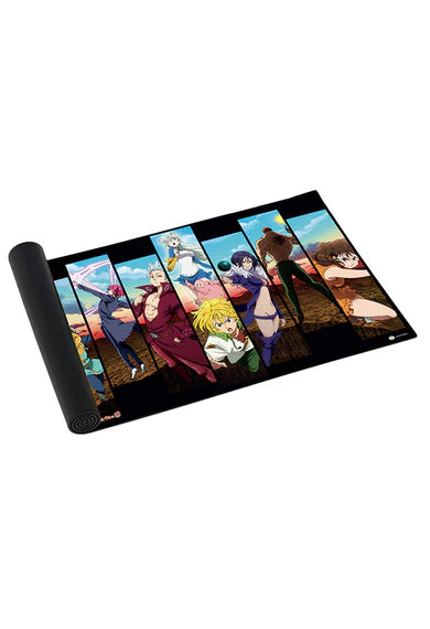 Japanime Seven Deadly Sins - Heroes Team Playmat
