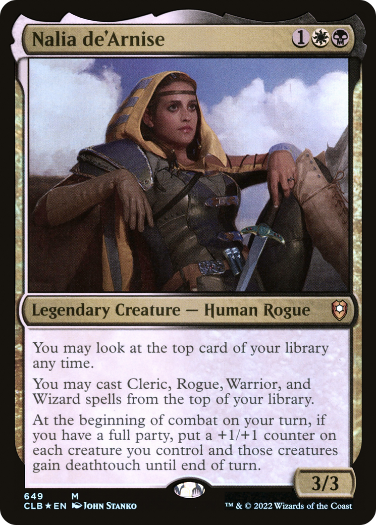 Nalia de'Arnise [Commander Legends: Battle for Baldur's Gate]