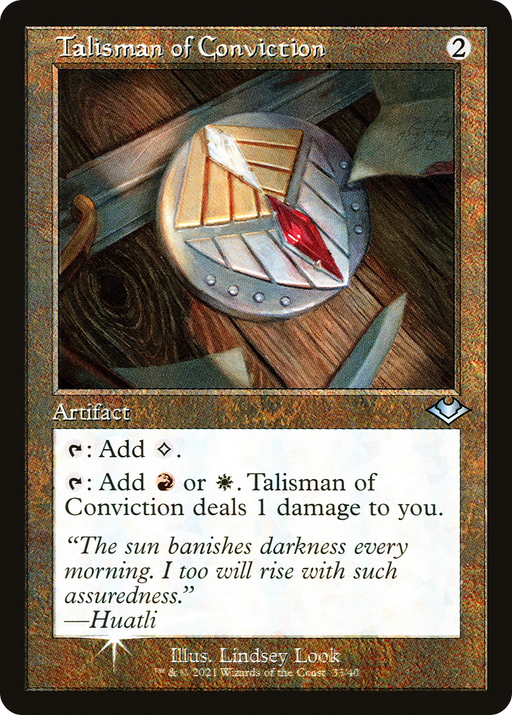 Talisman of Conviction (Retro) [Modern Horizons]