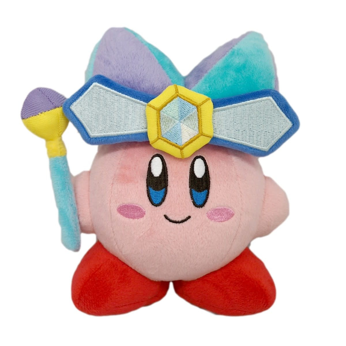 Little Buddy Kirby's Adventure All Star Collection Jester Kirby Plush, 5.5"