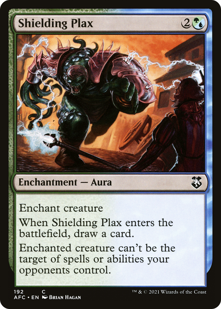 Shielding Plax [Dungeons & Dragons: Adventures in the Forgotten Realms Commander]