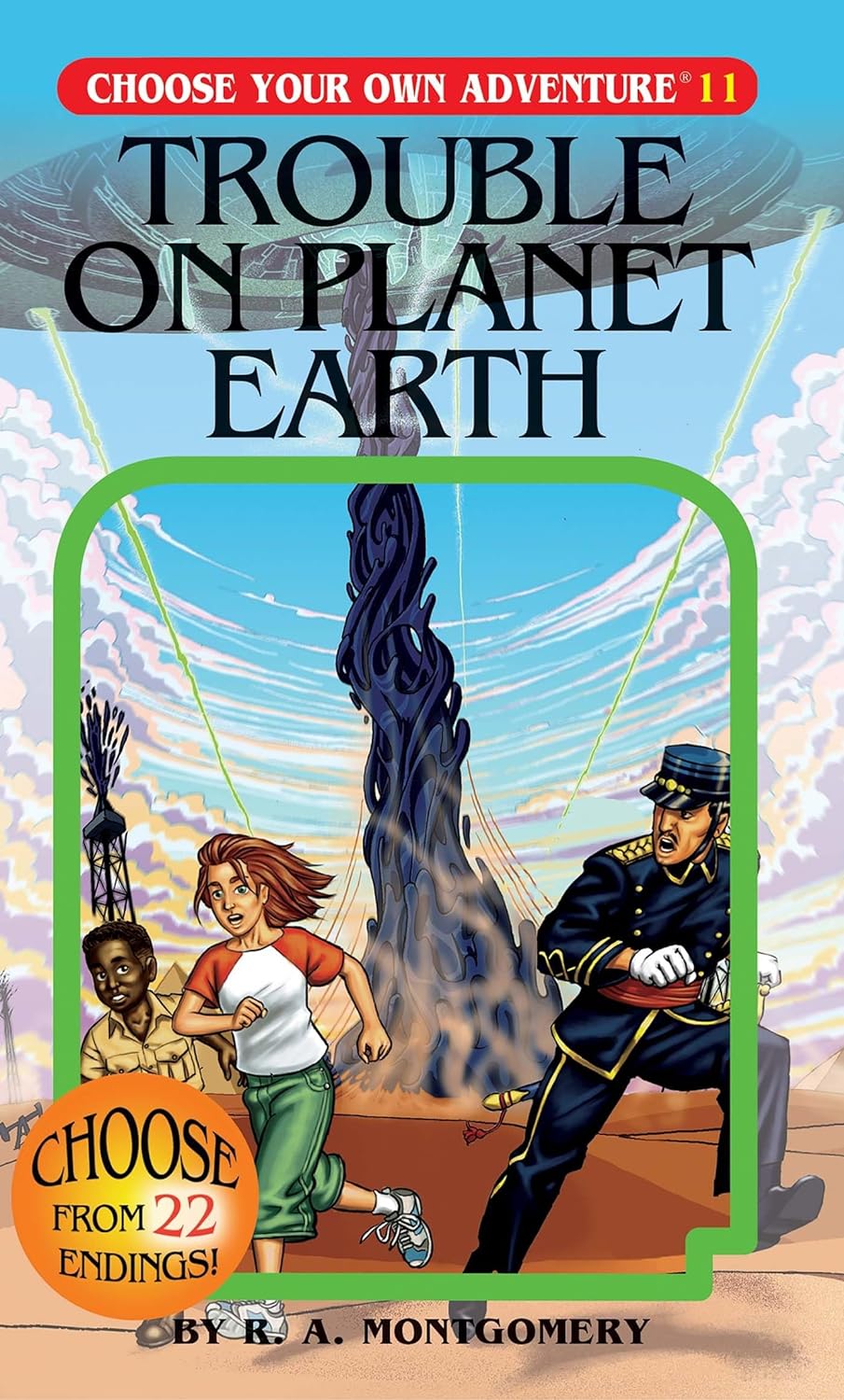 Choose Your Own Adventure Book: Trouble on Planet Earth